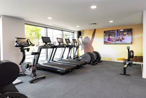 Apartments to Rent by Allsop at The Trilogy, Manchester, M15, gym
