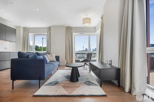 Houses and Apartments to Rent by JLL at Sugar House Island, Newham, E15, living area