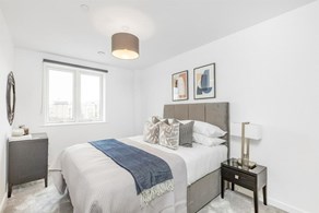 Apartments to Rent by Simple Life London in Fresh Wharf, Barking, IG11, The Dunlin bedroom