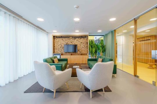 Apartments to Rent by Allsop at Alameda, Wembley, Greater London, HA9, communal lounge