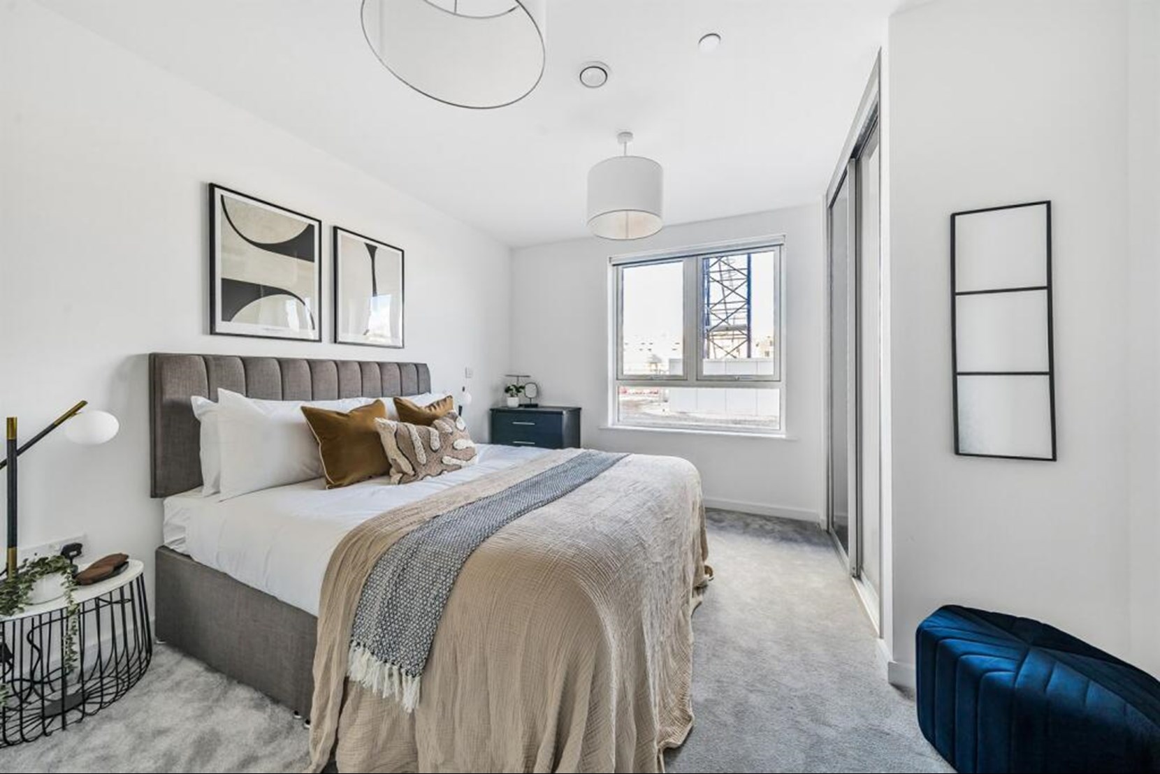 Apartments to Rent by Simple Life London in Ark Soane, Ealing, W3, The Topaz bedroom