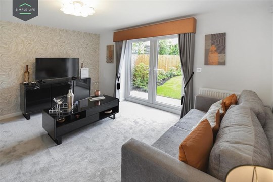 Houses to Rent by Simple Life, The Cayton, 3 bedroom house, living area
