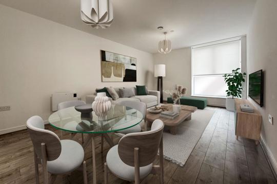 Apartment by Simple Life to Rent, The Archer, 1 bedroom apartment, living dining area