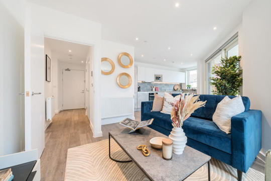 Apartments to Rent by Simple Life London in Elements, Enfield, EN3, The Silicon living area