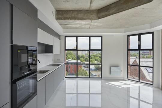 Apartments to Rent by Northern Group at One Silk Street, Manchester, M4, kitchen dining area