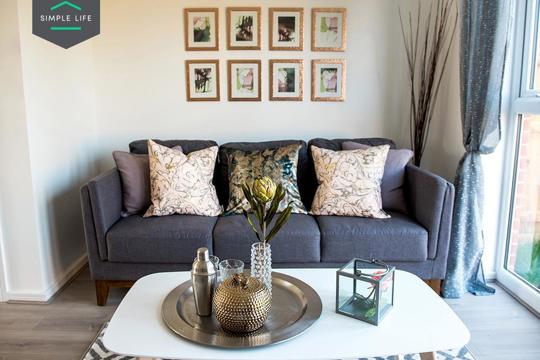 Houses by Simple Life to Rent, The Irwell, 2 bedroom house, living area