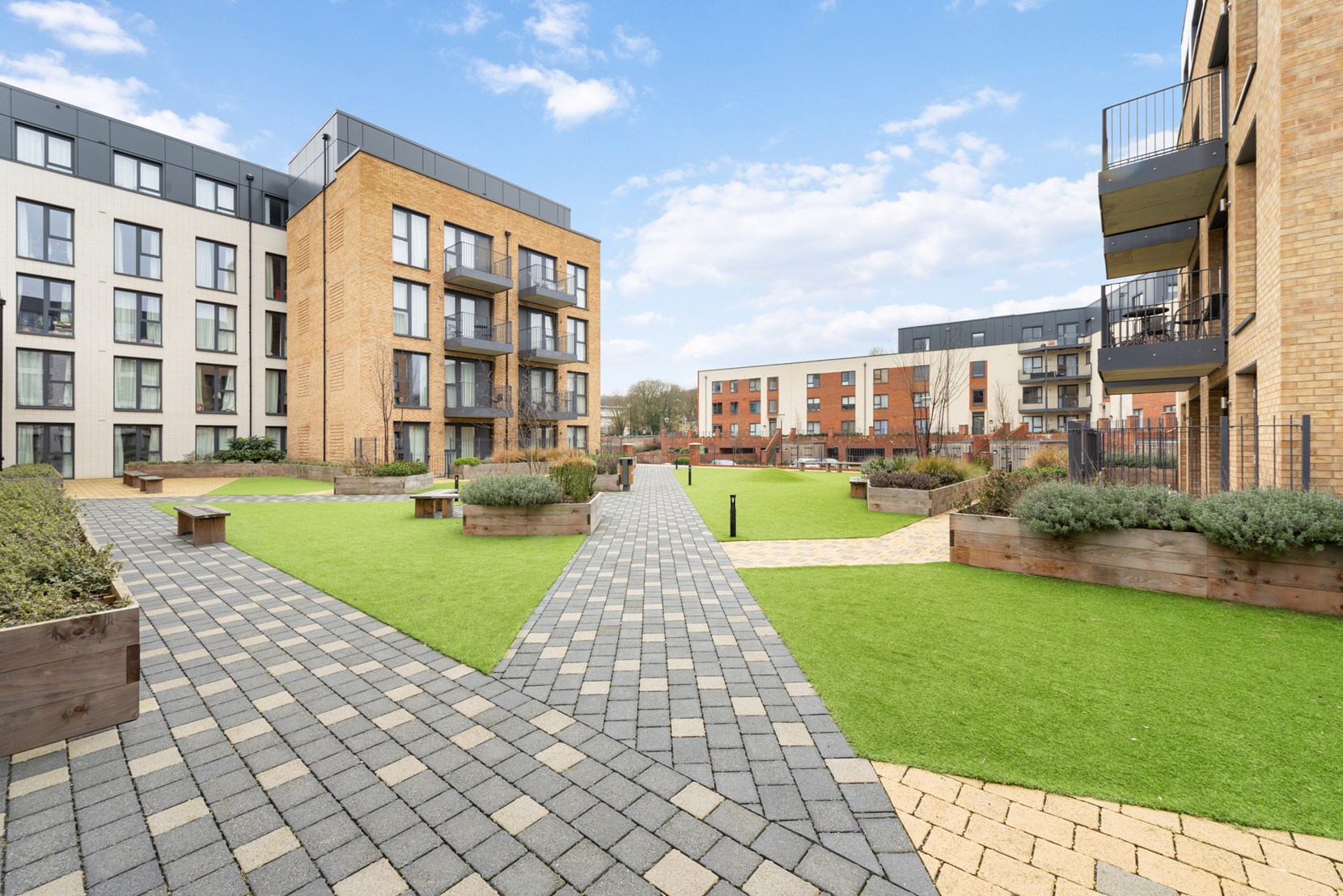 Apartments to Rent by Touchstone Resi in Howard Court, High Wycombe, HP11, building panoramic
