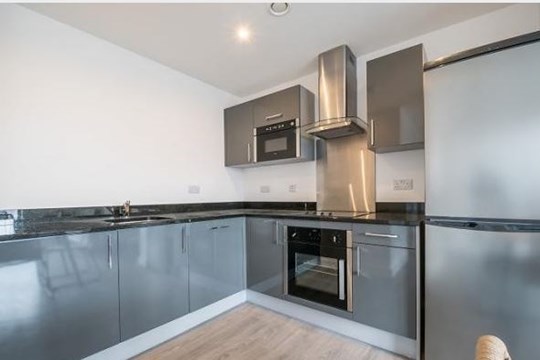 Apartments to Rent by Savills at The Cargo, Liverpool, L1, kitchen