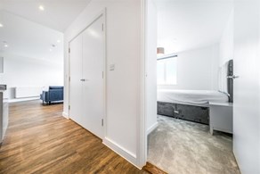 Apartments to Rent by Simple Life London in Fresh Wharf, Barking, IG11, The Kingfisher entrance hallway