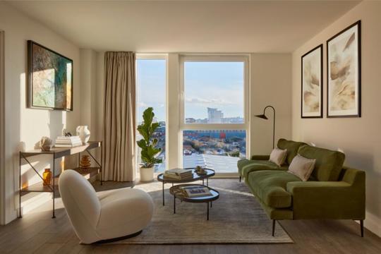 Apartments to Rent by Platform_ at Platform_Cardiff, Cardiff, CF10, living area