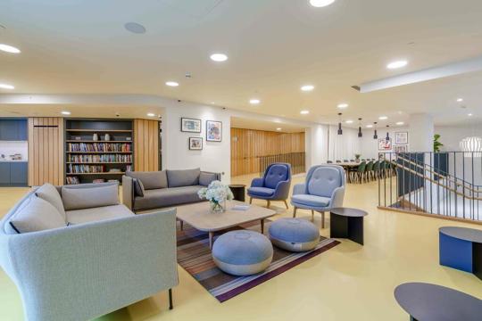Apartments to Rent by Allsop at Alameda, Wembley, Greater London, HA9, communal lounge
