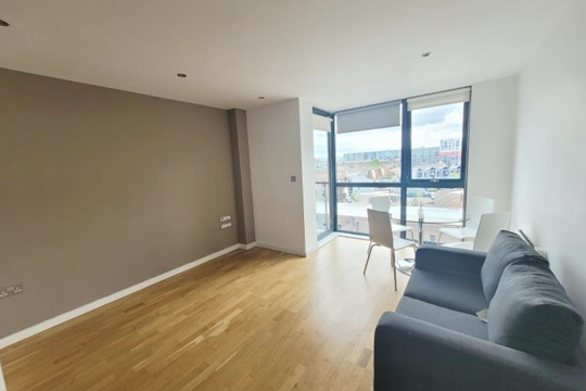 Apartments to Rent by Northern Group at Flint Glass Wharf, Manchester, M4, living area
