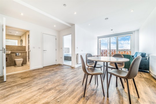 Apartments to Rent by Simple Life London in Fresh Wharf, Barking, IG11, The Coot living dining area