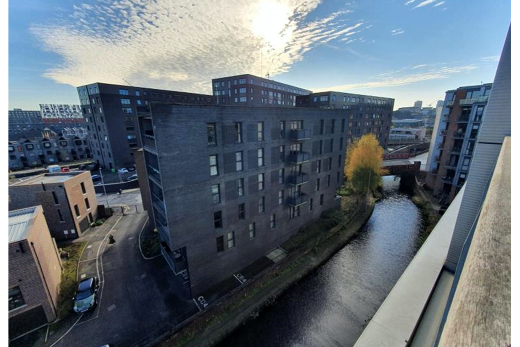 Apartments to Rent by Northern Group at Flint Glass Wharf, Manchester, M4, private balcony
