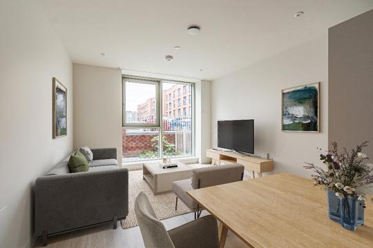 Apartments to Rent by Platform_ at Platform_Edinburgh, Edinburgh, EH6, living area