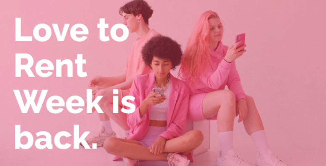Love to Rent Week begins with seven days of renters stories, practical advice and career insights