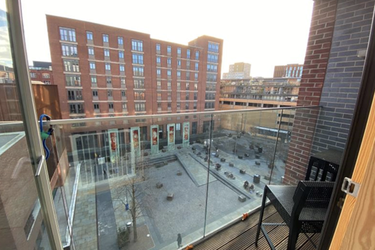 Apartments to Rent by Northern Group at Ice Plant, Manchester, M4, private balcony