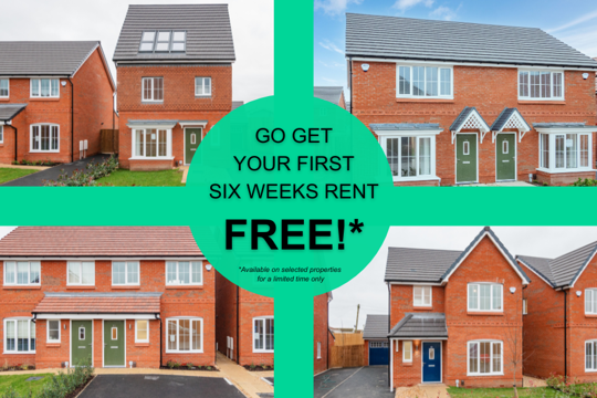 Houses to Rent by Simple Life in Beaumont Green Phase II, Preston, PR4, six weeks rent free offer