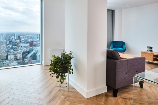 Apartments to Rent by Una in Anaconda Cut, Greater Manchester, M3, living area