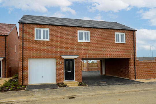 Houses to Rent by L&G in Norwood Quarter, Harpole, Northampton, Northamptonshire, NN7, building panoramic