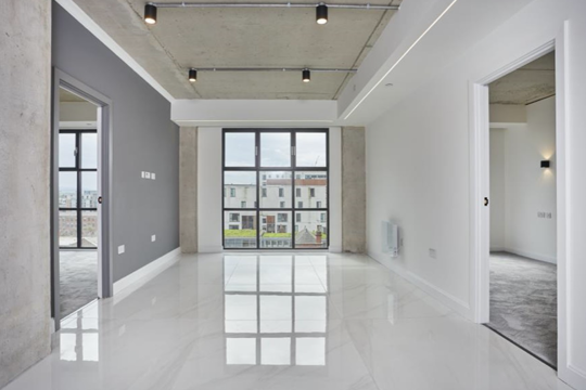 Apartments to Rent by Northern Group at One Silk Street, Manchester, M4, living area