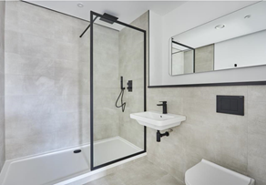 Apartments to Rent by Northern Group at One Silk Street, Manchester, M4, bathroom