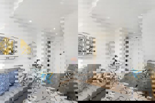 Apartments to Rent by John Lewis Partnerships at Queen Street Quarter, Leicester, LE1, living dining area