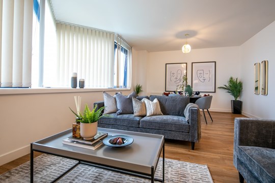 Apartment-Allsop-The-Keel-Liverpool-Merseyside-Living-Dining-Area