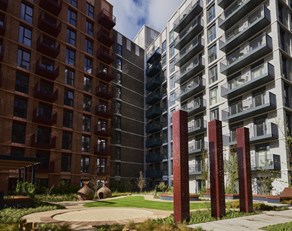 Apartments to Rent by Allsop at The Lark, London, SW11, building panoramic