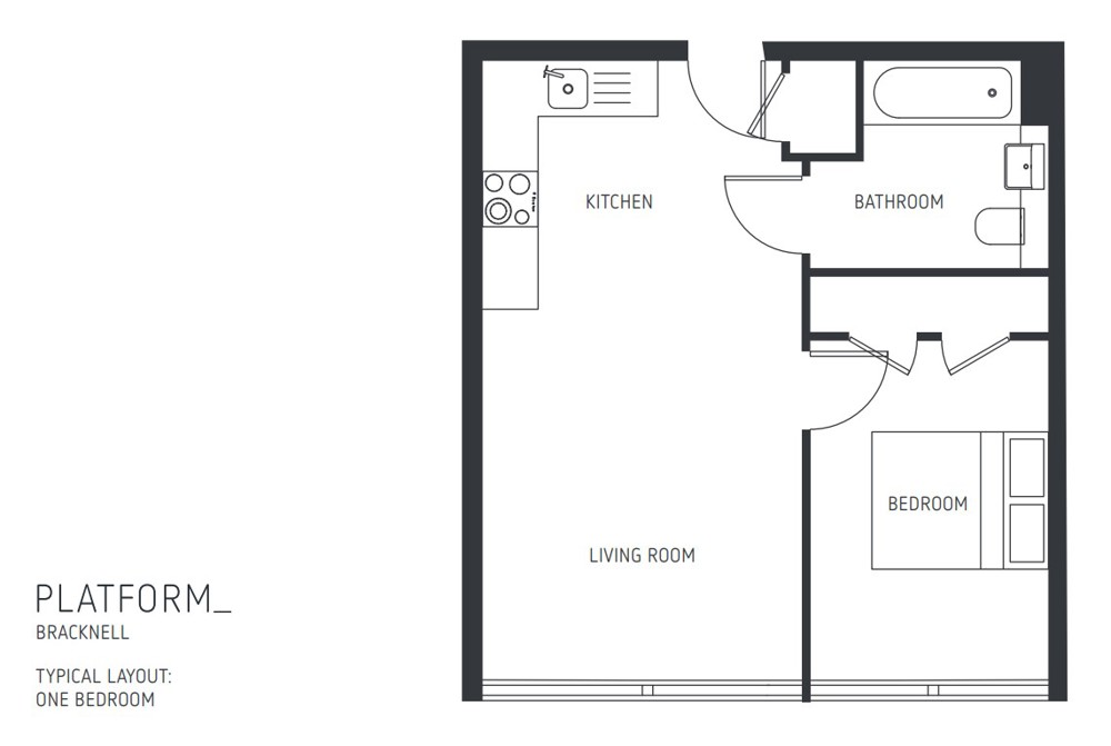 New 1 bedroom Apartment to rent in Bracknell, Berkshire Ref36610