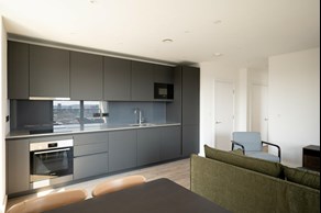 Apartment Way Of Live Riverstone Heights Tower Hamlets London Kitchen Living Dining Area 1