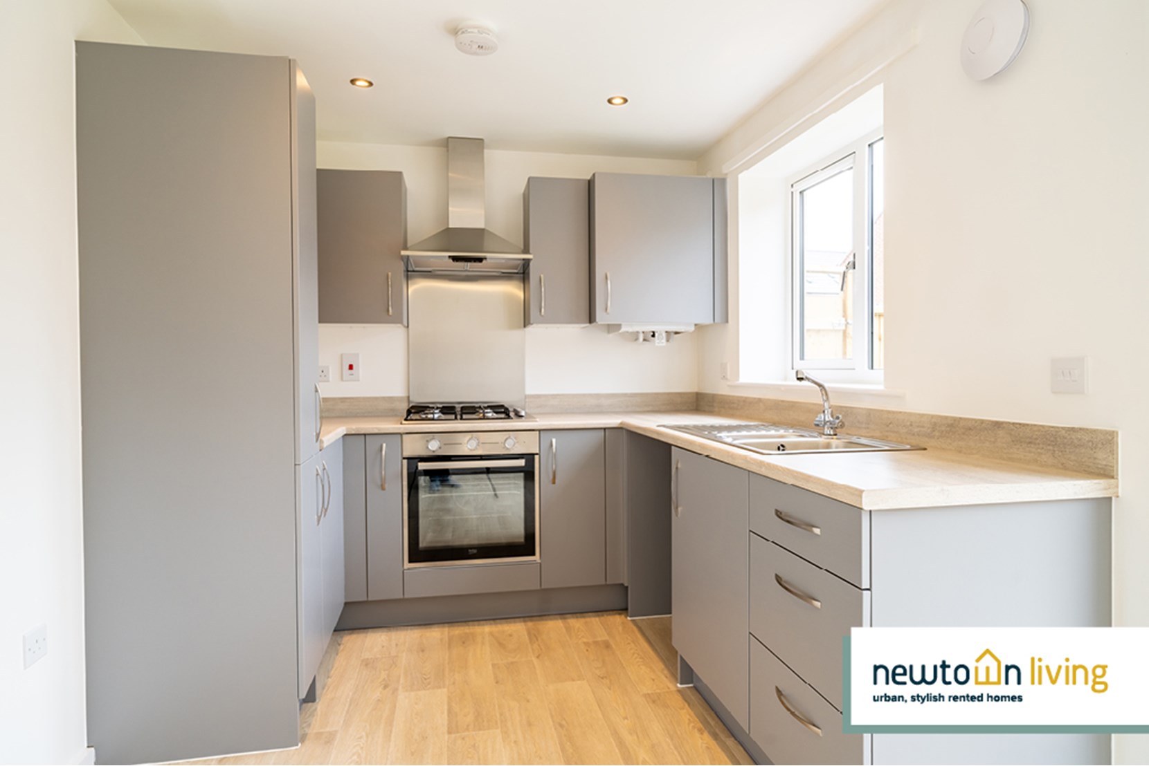 Houses to Rent by Newton Living at Lock 44, Leicester, LE4, kitchen