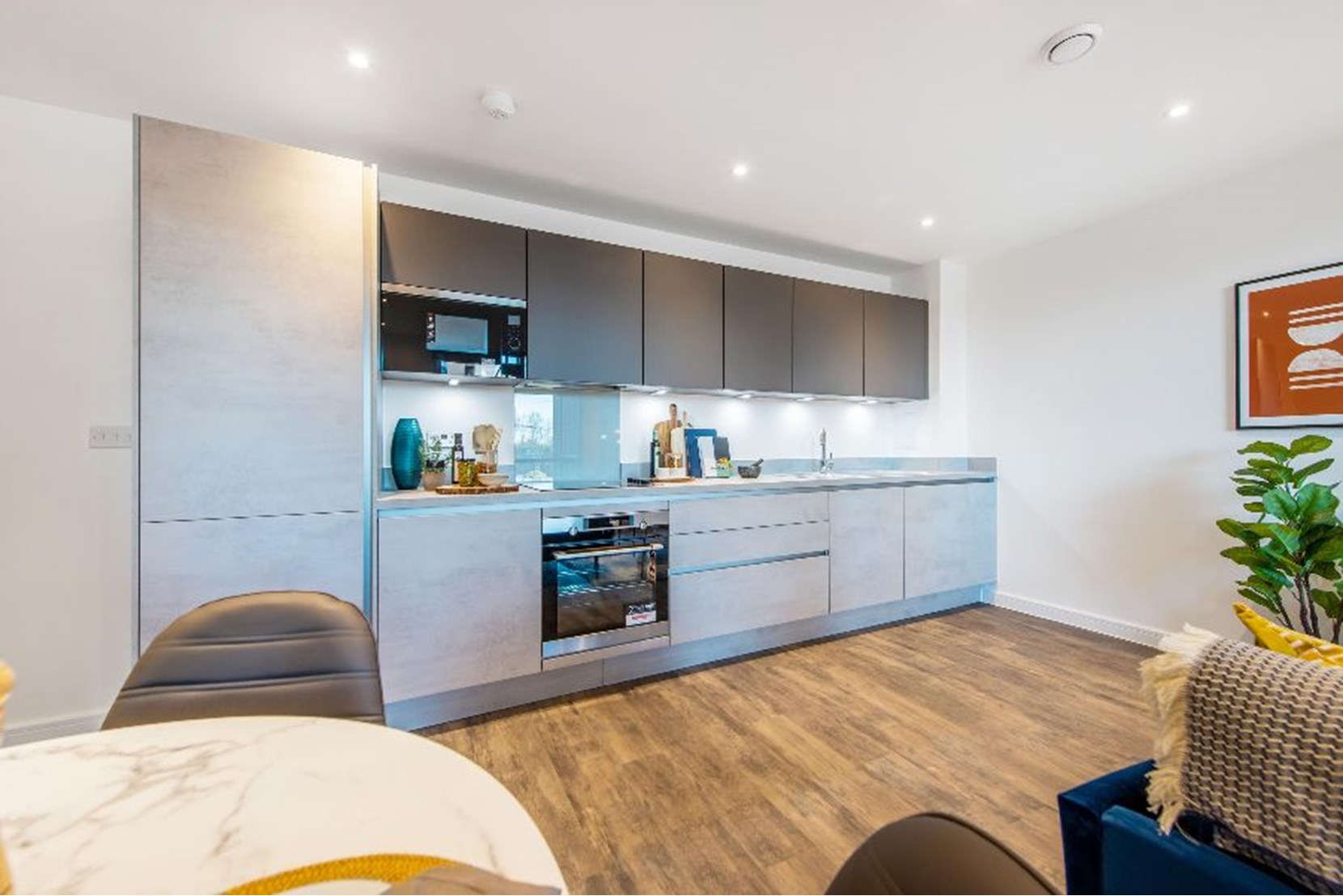 Apartments to Rent by Simple Life London in Beam Park, Havering, RM13, kitchen