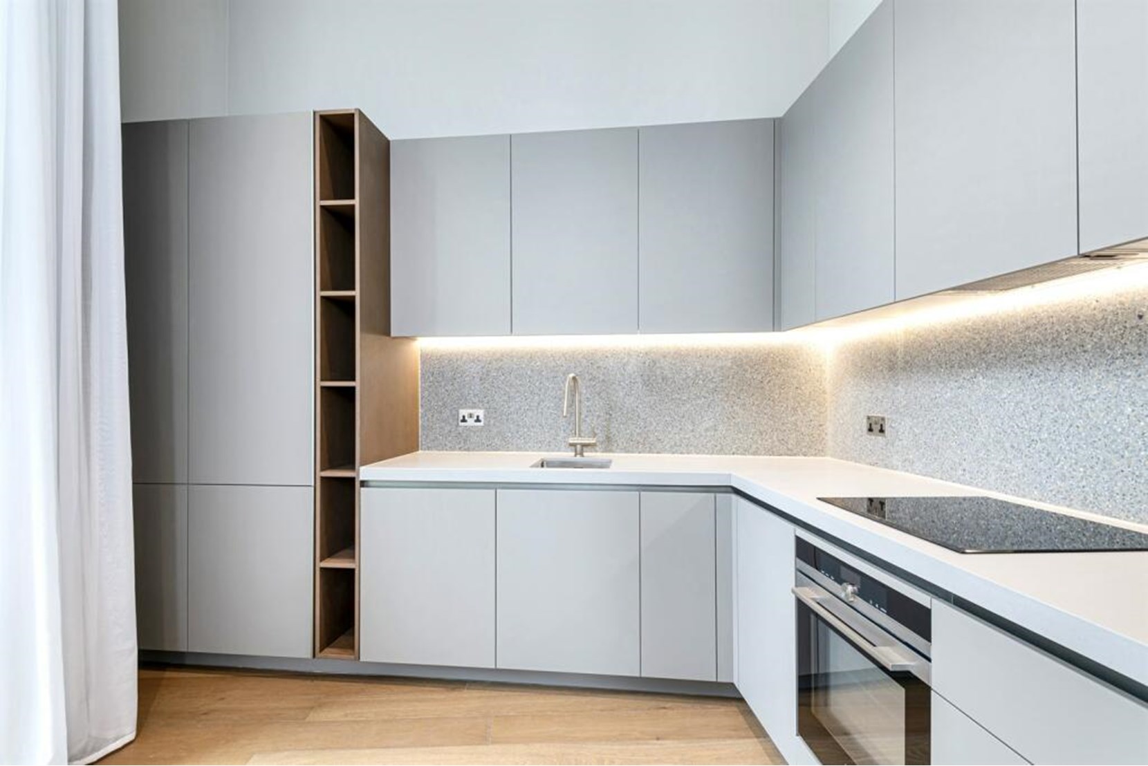 Apartments to Rent by Greenwich Peninsula at Upper Riverside, Greenwich, SE10, kitchen
