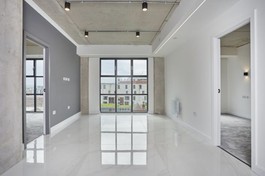Apartments to Rent by Northern Group at One Silk Street, Manchester, M4, living area