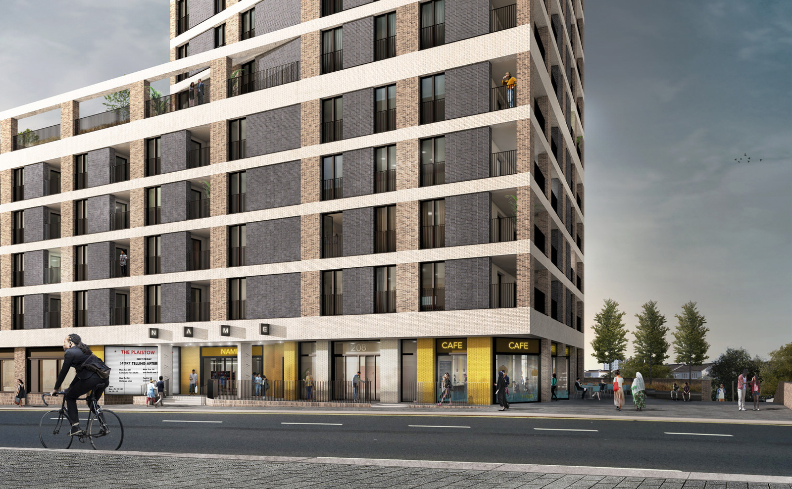 Plaistow Hub, Newham by Populo Living with 5 apartments available to rent