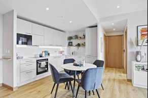 Apartment Get Living East Village London Stratford Kitchen Dining Area 1