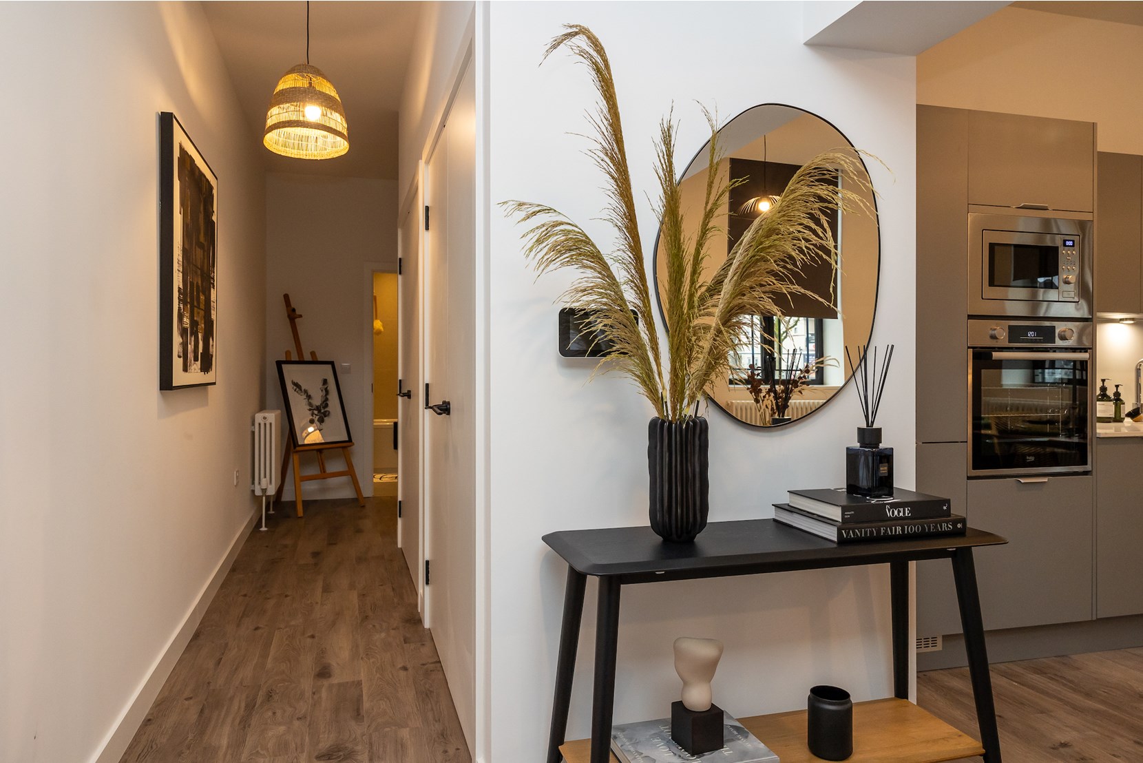 Apartments to Rent by Populo Living at The Didsbury, Newham, E6, entrance hallway
