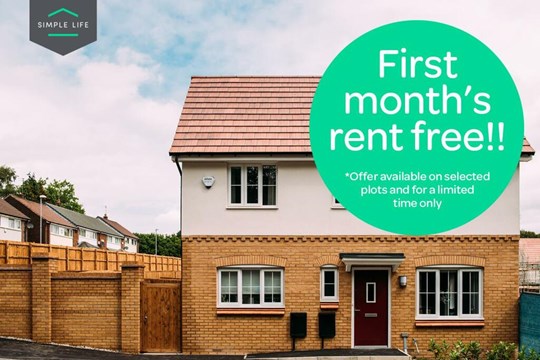 Houses to Rent by Simple Life in Pullman Green, Hexthorpe, DN4, The Grantham special offer first months free
