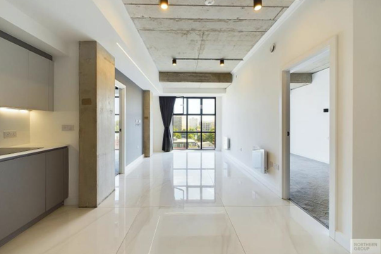 Apartments to Rent by Northern Group at One Silk Street, Manchester, M4, living kitchen dining area