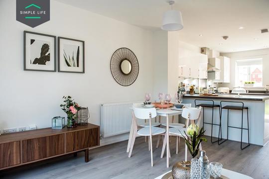 Houses by Simple Life to Rent, The Irwell, 2 bedroom house, kitchen dining area