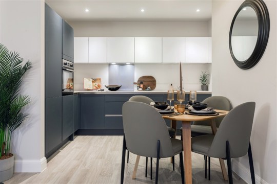Apartments and Houses to Rent by Casa at Moda at Casa, Abbey Court, Leeds, LS5, kitchen dining area