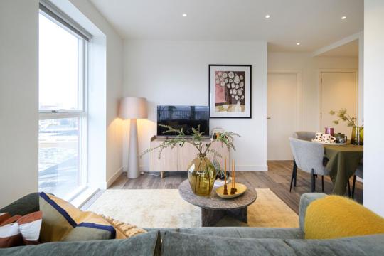 Apartments to Rent by Berkeley Living in Foundry Yard, Wood Green, Haringey, N8, living area