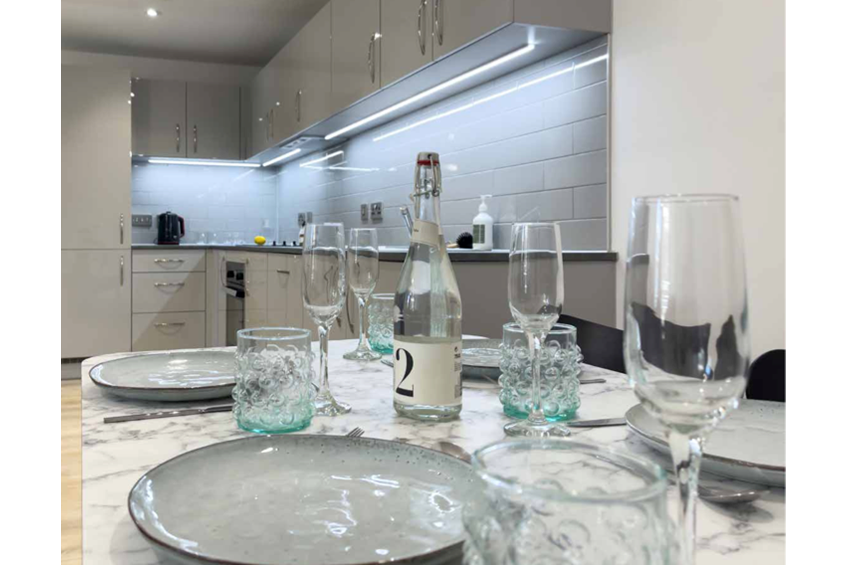 Apartments to Rent by Northern Group at The Quarters, Manchester, M1, kitchen dining area