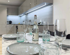 Apartments to Rent by Northern Group at The Quarters, Manchester, M1, kitchen dining area