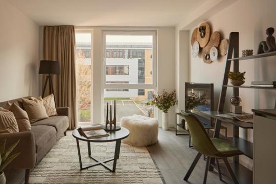 Apartments to Rent by Platform_ at Platform_Cardiff, Cardiff, CF10, living area