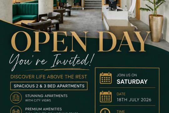 Apartments to Rent by Savills at The Highline, Tower Hamlets, E14, open day notification
