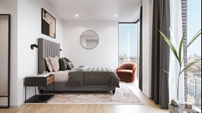 Apartments to Rent by Related Argent at Author, King's Cross, Camden, N1, bedroom