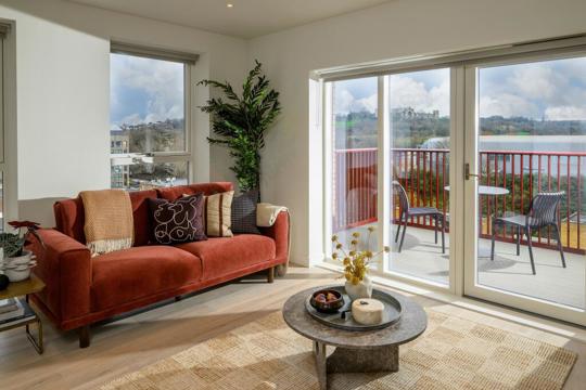 Apartments to Rent by Berkeley Living in Foundry Yard, Wood Green, Haringey, N8, living area