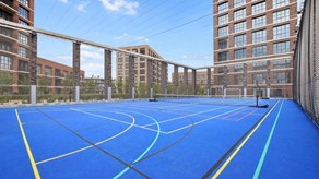 Apartments to Rent by Folio at Porter's Edge, Southwark, SE16, communal sports area